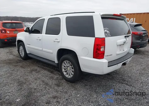 2008 Chevrolet Tahoe Hybrid из США, поврежденный, VIN 1GNFK13568R191567